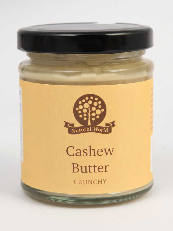 Crunchy Cashew Nut Butter Nutural World G