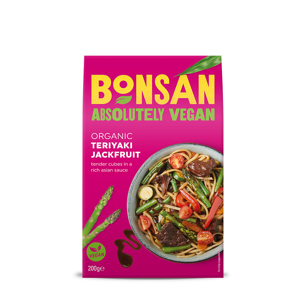 Bonsan Organic Teriyaki Jackfruit Cubes