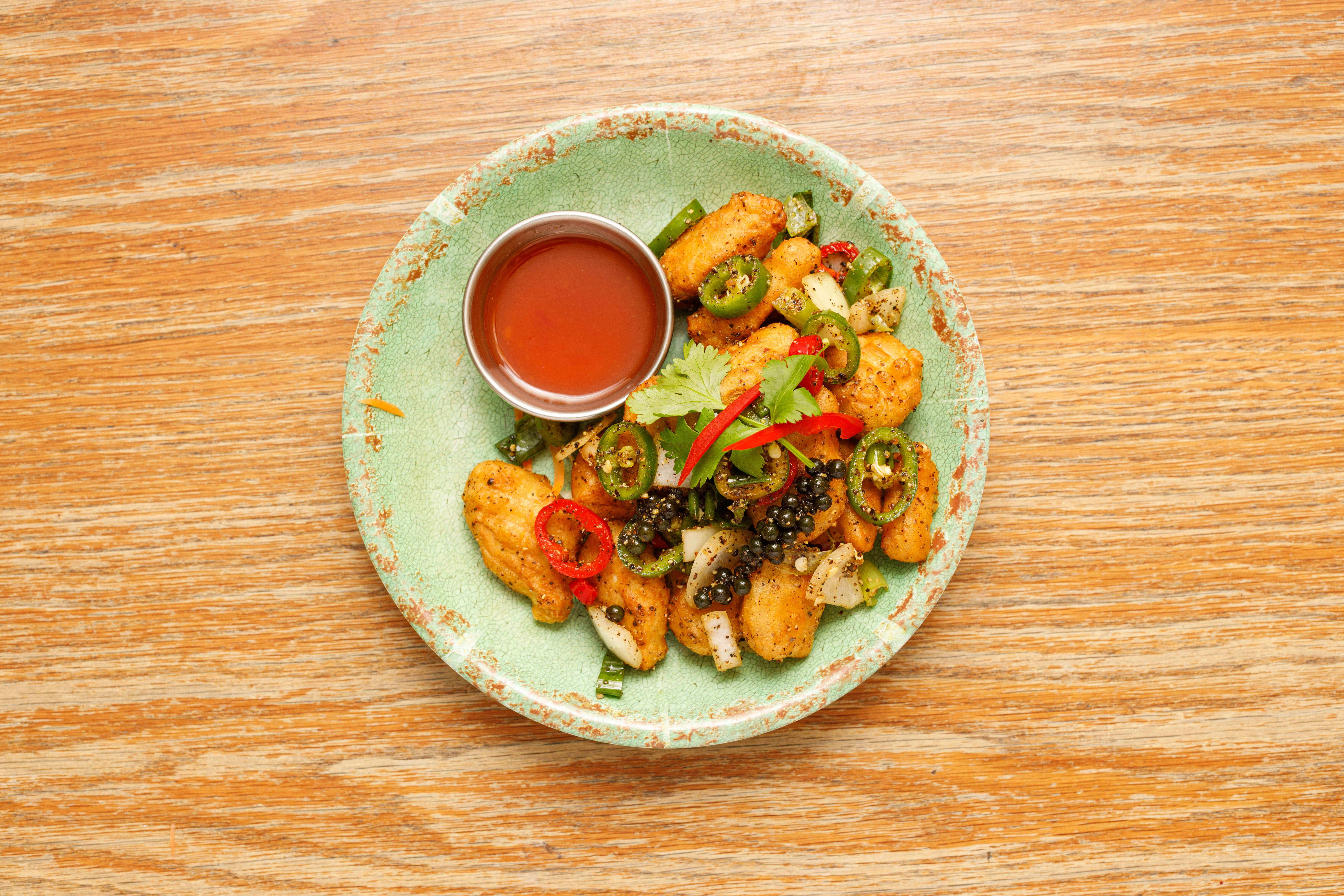 Rosa's Thai x THIS Isn't Chicken Salt & Pepper Poppers