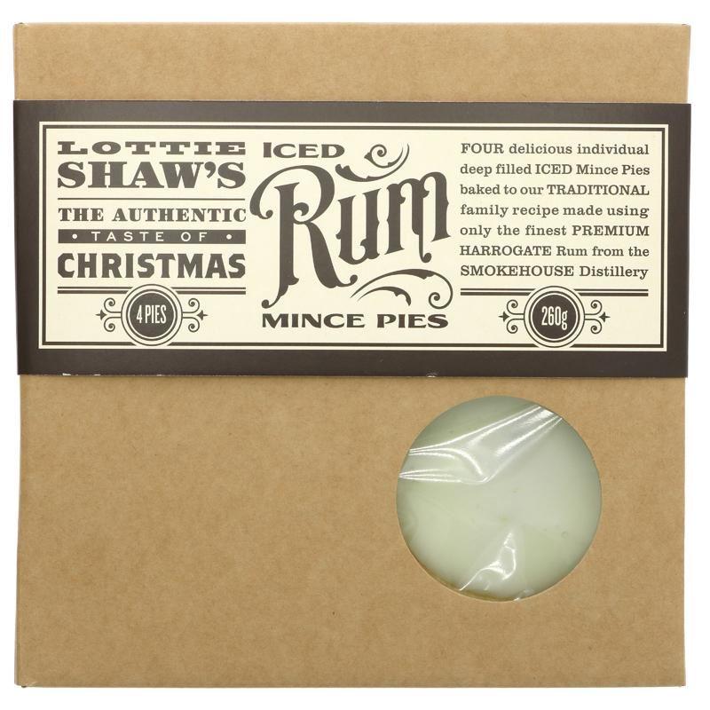 Other snacks lottie shaw s rum iced mince pies 320g 1.jpg