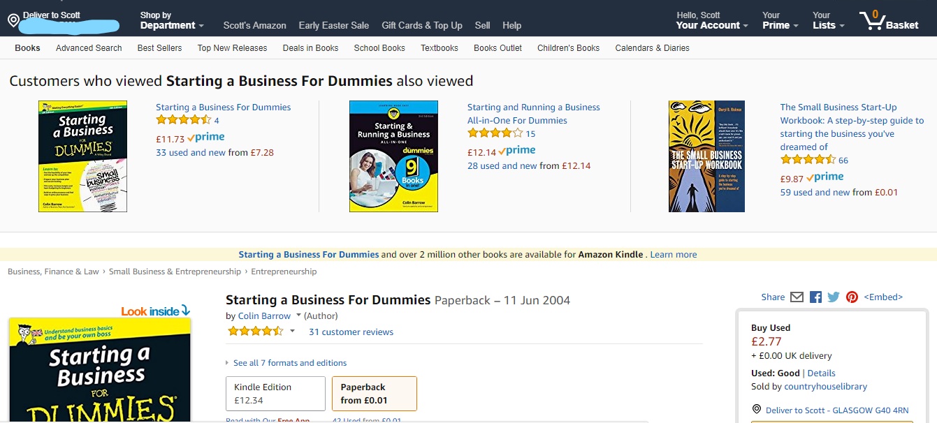 Business for dummies