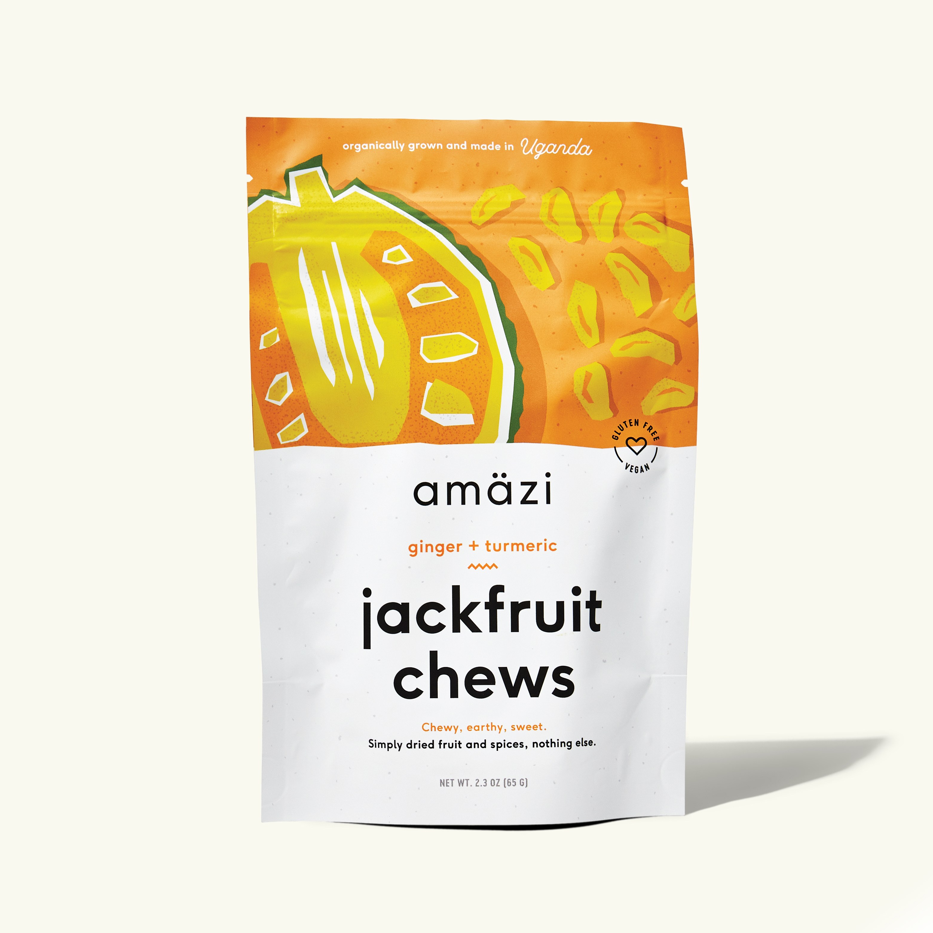 Amazi Ginger Turmeric Jackfruit Chews