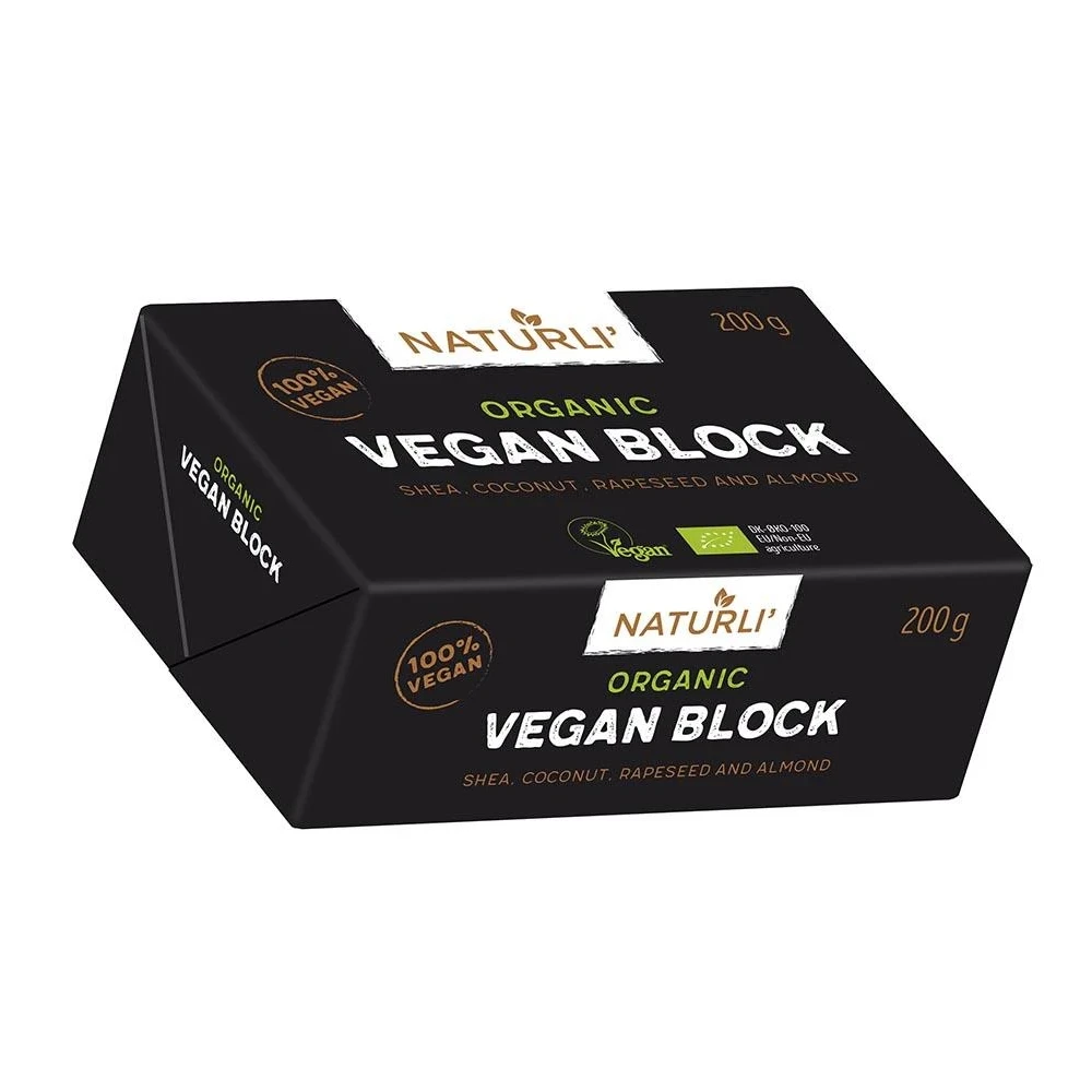 Naturli’ Vegan Butter Block (200g) Vegan Kind