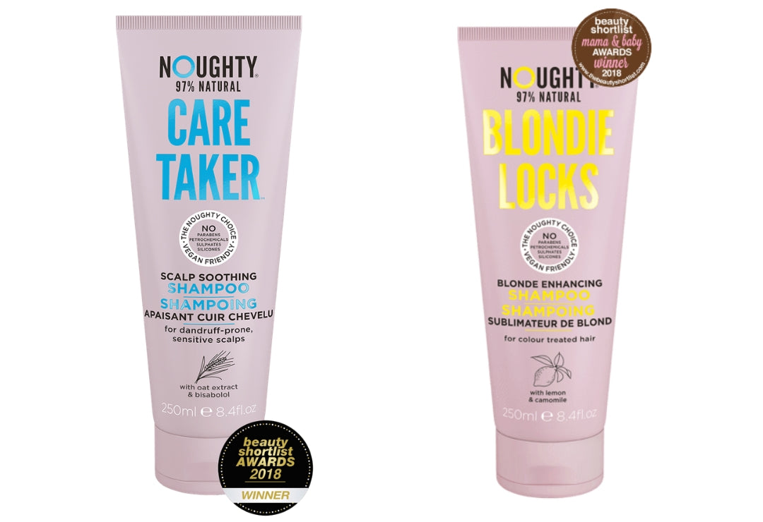 vegan shampoo, vegan conditioner, vegan hair care, cruelty free cosmetics, noughty haircare