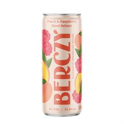Peach & Raspberry Hard Seltzer
