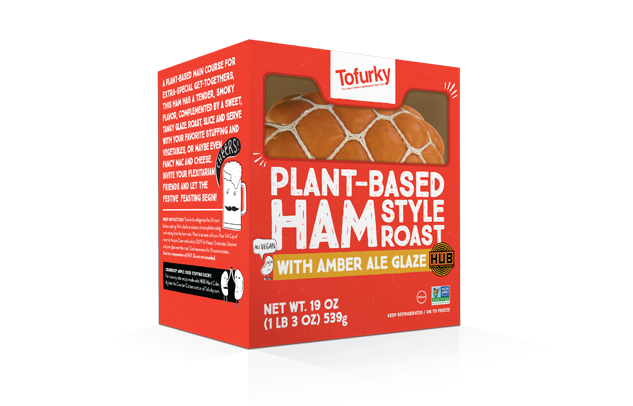 Tofurky Plant Based Ham Roast with Amber Ale Glaze